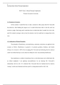 RGP1 Task 2&period;docx    RGP1-Task 2&colon; Ethical Principal Application  Western Governors University  A1&period; Response to Scenario&colon;  In this scenario I would first have to take a moment to fully grasp what Mr&period; Newcomb has asked me&period; After thinking the request over&comma; I 