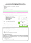 Volledige samenvatting assessment en gespreksvoering - tweede semester