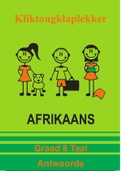 Afrikaans First Additional Language Workbook Grade 8 Answers (memorandum)
