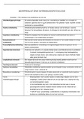 Begrippenlijst SWK2 ontwikkelingspsychologie HOORCOLLEGE 1 TOT 12