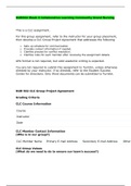 NUR 502 Week 3 CLC Assignment, Grand Nursing Theorist Assignment: CLC Group Project Agreement