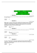 NR 601 WEEK 6 MIDTERM QUESTION AND CORRECTANSWERS •	Question 1