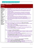 NURS612 Key Points to Review for Exam 3 &lpar;2020 VERSION&rpar;