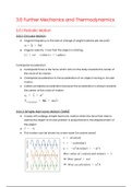 AQA Physics A Level - 3.6 Further Mechanics and Thermal Physics Revision Notes