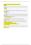 NR 509 Week 1 Midweek Comprehension QUIZ &lpar;July 2020-v1&rpar;&sol;&lpar;Download To Score An A&rpar;