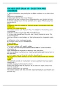 RN HESI EXIT EXAM VI &ndash; QUESTION AND ANSWERS