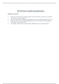 NR 103 Week 1 Small Group Discussion&lpar;UPDATE&rpar;