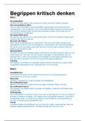 samenvatting kritisch denken K2