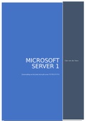 Microsoft server s 1 (Targeted Summary exam)