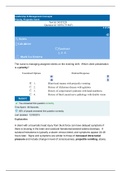 Exam (elaborations) ENGLISH 2505202 UWorld Prioritization Nursing Test-Questions and Answers (Verified 2020/2021)
