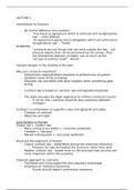 Contract Law (LAW105) Semester 1 - Lecture Notes