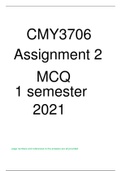 CMY3706 Assignment 2 sem1 2021