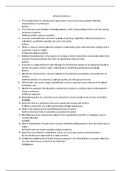 NUR 2058 Dimensions Exam 1