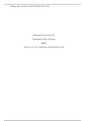 Marginalized Women with HIV Chamberlain College of Nursing NR602 &colon; Primary Care of the Childbearing and Childrearing Family &lpar; latest 2022 &sol; 2023 &rpar; complete solution
