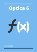 Samenvatting  Formules Optica 6