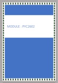 PYC2602 Exam Pack