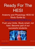 HESI A2 ANATOMY AND PHYSIOLOGY FILES REVIEWED (LATEST)