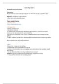 Hoorcolleges aantekeningen OP Survey I 2021