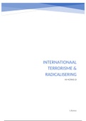 Samenvatting boek Terrorisme en radicalisering &plus; artikelen volgens tentamenwijzer