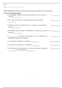 MATH TEST BANK