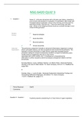 NSG 6420 QUIZ 3&period; QUESTIONS AND ANSWERS WITH INSTRUCTOR EXPLANATION