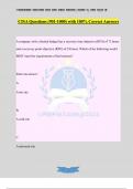 CISA Questions &lpar;901-1000&rpar; with 100&percnt; Correct Answers