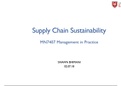 MN7407 Supply Chain Sustainability: ShawnBhimani |A Complete Guide