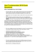 Hesi Fundamentals 2019 Exam Questions