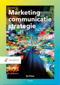 Samenvatting Marketingcommunicatiestrategie DRUK 8  extra: oefententamen - Deel 1 + 2 (Merkenbouwer)