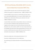 HUD Exam Housing Affordability QUIZ Correctly  Answered Questions Guaranteed 100&percnt; Pass
