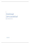 Samenvatting BIAZ - Centraal zenuwstelsel
