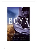 Boekverslag Nederlands  Boy 7, ISBN: 9789000301355