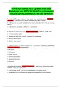 NTP Final exam Latest Update 2024-2025 Questions and 100&percnt; Verified Correct Answers Actual Exam Guaranteed A&plus; Brand NEW&excl;&excl;&excl;&excl;&excl;&excl;&excl;