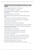 DAANCE Practice Test Questions and Answers-Latest Update&period;