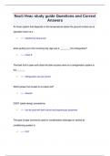 HVAC  EXAM &vert; QUESTIONS & ANSWERS &lpar;VERIFIED&rpar; &vert; LATEST UPDATE &vert; GRADED A&plus;
