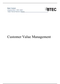 Customer value creation and its impact upon organization. 