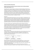 Summary Sustainable entrepreneurship (articles)