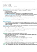 BIOL1070 in-depth notes and examples from lectures 1-5