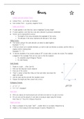 AQA GCSE Physics  Forces  (Topic 5) Revision Notes