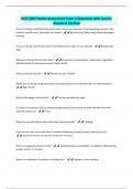 NUR 2092 Health Assessment Bundled Exams-Questions with Correct Answers&sol; Verified&sol; latest 2024&sol;2025
