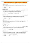 Exam (elaborations) NURS 6501Advanced Pathophysiology Midterm (NURS 6501Advanced Pathophysiology Midterm) 