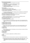 Aantekeningen hoorcolleges + 30 oefenvragen met antwoord en uitwerking