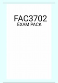 FAC3702 EXAM PACK 2021