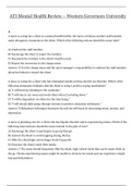 ATI Mental Health Review &lbrace;2020&rcub; &ndash; Western Governors University &vert; ATI Mental Health Review &ndash; Answers with rationale