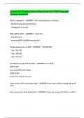 DaVita PCT Training Exam &lpar;Final Exam for STAR Program&rpar; Already Graded A