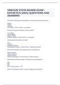 OREGON STATE BOARD EXAM&period;