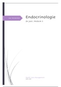 Samenvatting: Medische Vorming 1 - Endocrinologie 2e jaar