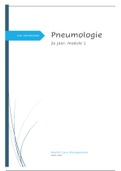 Samenvatting: Medische Vorming 1 - Pneumologie 2e jaar