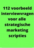 Voorbeeld interview vragen semigestructureerd interview voor marketing scripties 112 interviewvragen nieuw 2021