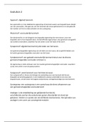 Samenvatting hoorcolleges Evolutie 2, Universiteit Utrecht (2020)